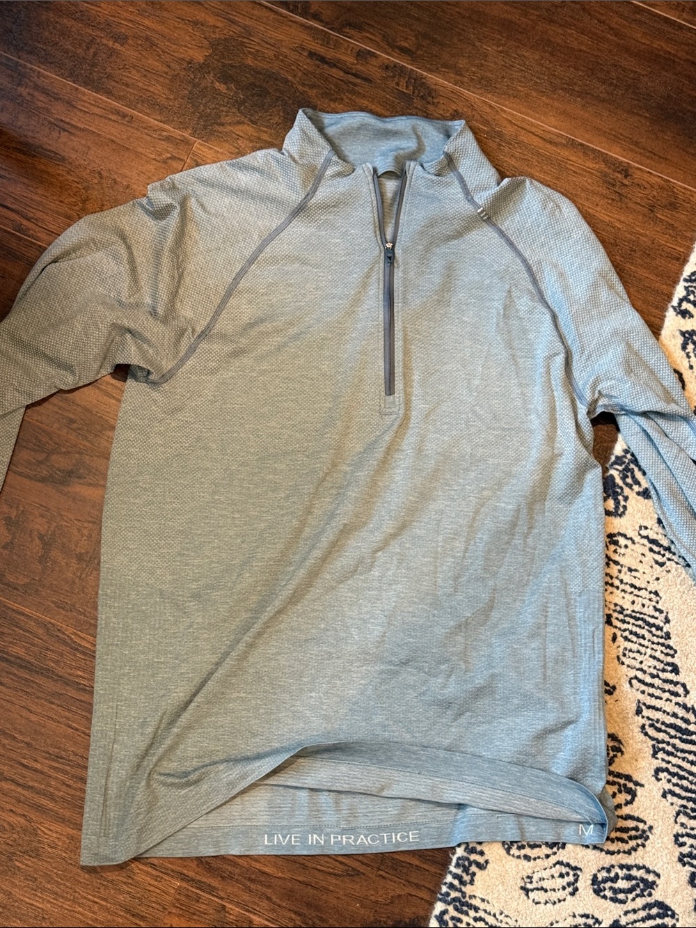 Lululemon Men’s Blue Athletic Quarterzip
